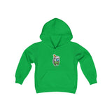 Among Us Green Boba - Youth Heavy Blend Hooded Sweatshirt