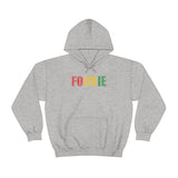Foodie Typography - Unisex Cotton Pullover Hoodie