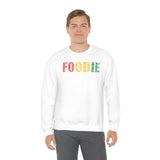 Foodie Typography - Unisex Heavy Blend Crewneck Sweatshirt