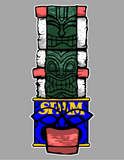 Spam Musubi Totem - Women's Ideal Racerback Tank