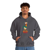 Hula Hula Chicken - Unisex Cotton Pullover Hoodie