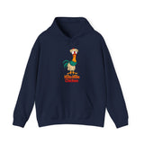 Hula Hula Chicken - Unisex Cotton Pullover Hoodie