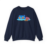 Derpy Noodles - Unisex Heavy Blend Crewneck Sweatshirt
