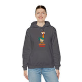 Hula Hula Chicken - Unisex Cotton Pullover Hoodie