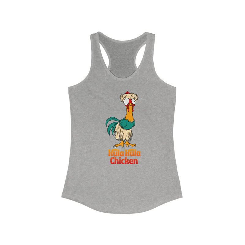 Hula Hula Chicken - Women's Ideal Racerback Tank