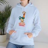Hula Hula Chicken - Unisex Cotton Pullover Hoodie