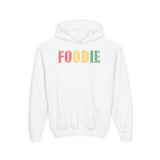 Foodie Typography - Youth Heavy Blend Hooded Sweatshirt