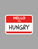 Hello I'm Hungry - Unisex Sponge Fleece Pullover Hoodie