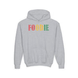 Foodie Typography - Youth Heavy Blend Hooded Sweatshirt