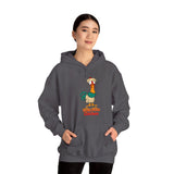 Hula Hula Chicken - Unisex Cotton Pullover Hoodie