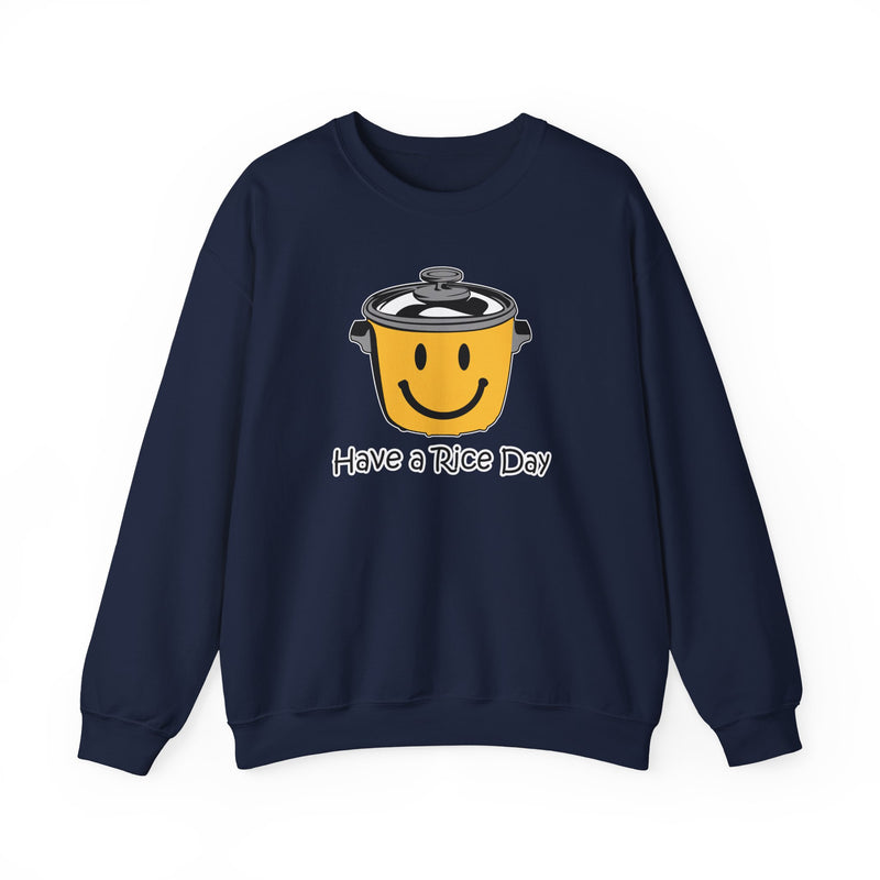 Have a Rice Day - Unisex Heavy Blend Crewneck Sweatshirt