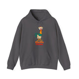 Hula Hula Chicken - Unisex Cotton Pullover Hoodie