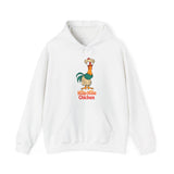 Hula Hula Chicken - Unisex Cotton Pullover Hoodie