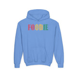Foodie Typography - Youth Heavy Blend Hooded Sweatshirt