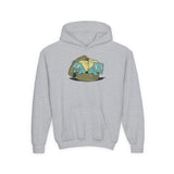 Foodiemon Baobasaur - Youth Heavy Blend Hooded Sweatshirt