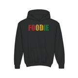 Foodie Typography - Youth Heavy Blend Hooded Sweatshirt