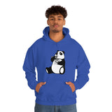 Nood Panda  - Unisex Cotton Pullover Hoodie