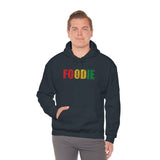 Foodie Typography - Unisex Cotton Pullover Hoodie