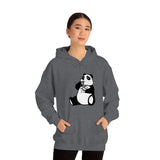 Nood Panda  - Unisex Cotton Pullover Hoodie