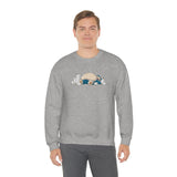 Foodiemon Food Coma - Unisex Heavy Blend Crewneck Sweatshirt