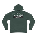 Omakase Safe Word  - Unisex Sponge Fleece Pullover Hoodie