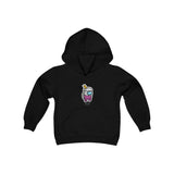 Among Us Purple Boba - Youth Heavy Blend Hooded Sweatshirt