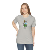 Among Us Green Boba - Unisex Jersey Short Sleeve T-shirt