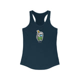 Among Us Green Boba - Women's Ideal Racerback Tank