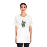 Among Us Green Boba - Unisex Jersey Short Sleeve T-shirt