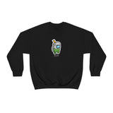 Among Us Green Boba - Unisex Heavy Blend Crewneck Sweatshirt