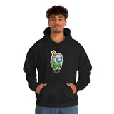 Among Us Green Boba - Unisex Cotton Pullover Hoodie