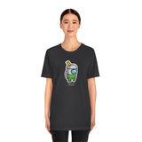 Among Us Green Boba - Unisex Jersey Short Sleeve T-shirt