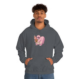 Foodiemon Lick It - Unisex Cotton Pullover Hoodie