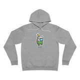 Among Us Green Boba - Unisex Sponge Fleece Pullover Hoodie