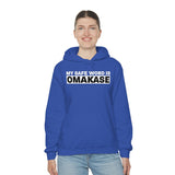 Omakase Safe Word - Unisex Cotton Pullover Hoodie