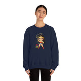 Just Us Eating League WW Lasso of Carbs - Unisex Heavy Blend Crewneck Sweatshirt