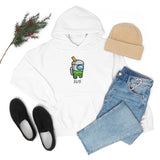 Among Us Green Boba - Unisex Cotton Pullover Hoodie