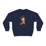 Just Us Eating League WW Lasso of Carbs - Unisex Heavy Blend Crewneck Sweatshirt