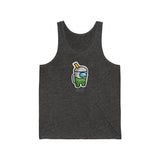 Among Us Green Boba - Unisex Jersey Tank