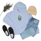 Among Us Green Boba - Unisex Cotton Pullover Hoodie