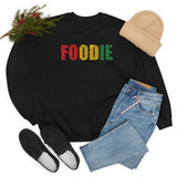 Foodie Typography - Unisex Heavy Blend Crewneck Sweatshirt