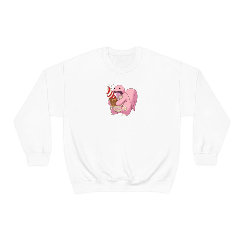 Foodiemon Lick it Good - Unisex Heavy Blend Crewneck Sweatshirt