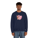 Foodiemon Lick it Good - Unisex Heavy Blend Crewneck Sweatshirt