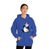 Nood Panda  - Unisex Cotton Pullover Hoodie