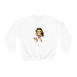 Just Us Eating League WW Lasso of Carbs - Unisex Heavy Blend Crewneck Sweatshirt