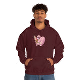 Foodiemon Lick It - Unisex Cotton Pullover Hoodie