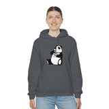 Nood Panda  - Unisex Cotton Pullover Hoodie