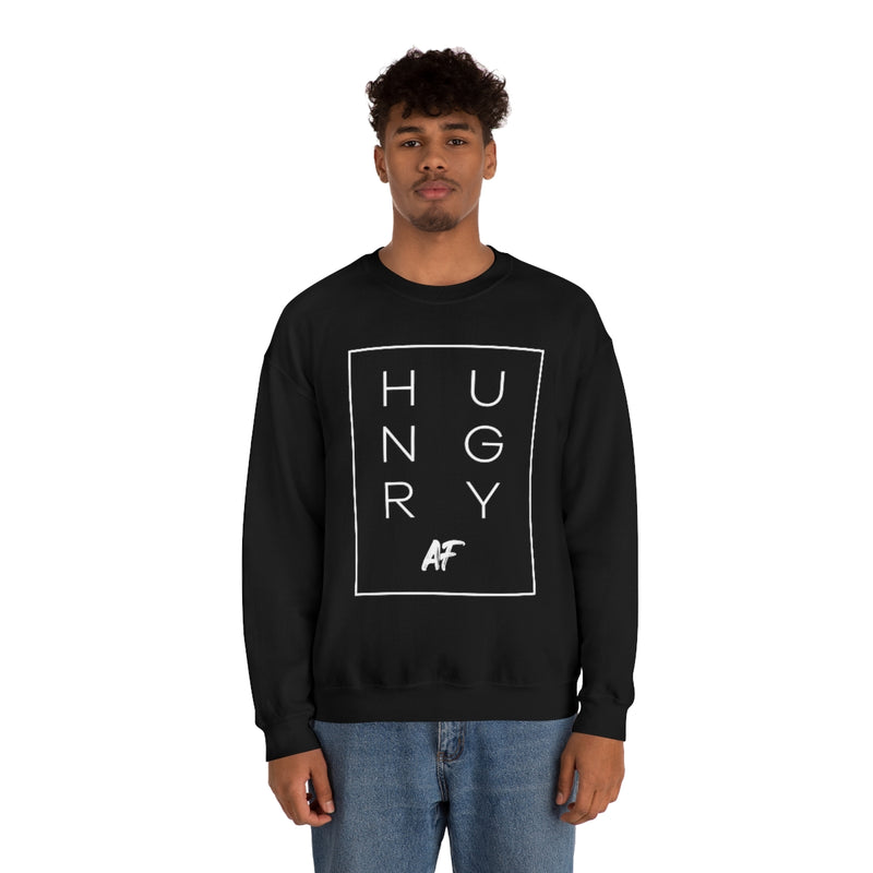 Hungry AF - Unisex Heavy Blend Crewneck Sweatshirt