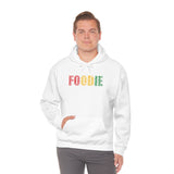 Foodie Typography - Unisex Cotton Pullover Hoodie