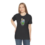 Among Us Green Boba - Unisex Jersey Short Sleeve T-shirt